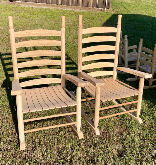 Big Man Maple Rocker Sealed w/ Teak Oil